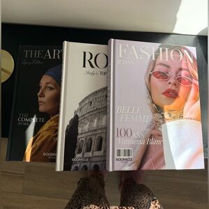 New Decorative Books Set of 3